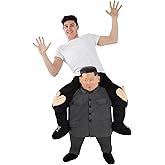 Morph President Costume, Adult Presidential Piggyback Costume, Political Piggyback Ride Costumes, President Carry Me Costumes