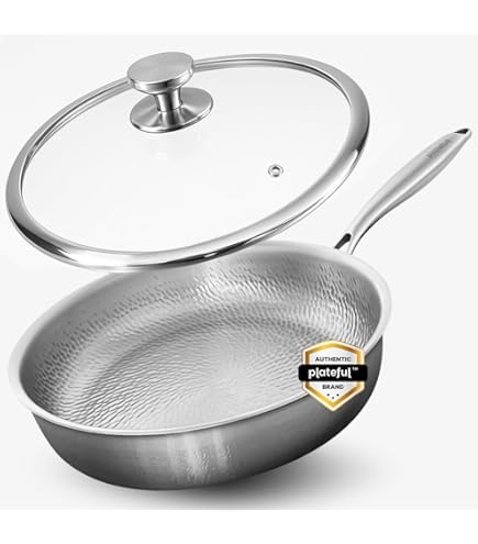 Fagor Inoxtherm Sartén Inducción 18 cm, Acero Inoxidable, Antiadherente Ecológico Titanio QUANTANIUM sin PFOA, Fondo Difusor, Apta para Todas Cocinas Fagor Inoxtherm Sartén Inducción 18 cm, Acero Inoxidable, Antiadherente Ecológico Titanio QUANTANIUM sin PFOA, Fondo Difusor, Apta para Todas Cocinas