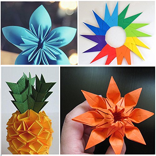 Origami Paper Double Sided Color 200 Sheets 20 Colors 6 Inch