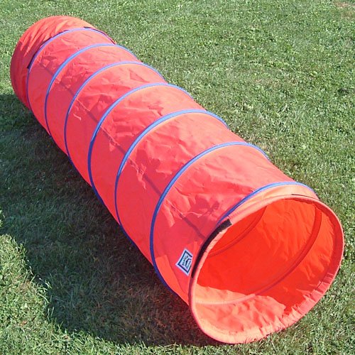 Affordable Agility 6 ft Practice Fabric Tunnel w/19 Diameter and Carry Bag for Small Dogs - Thumbnail 3