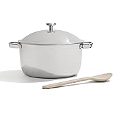 Our Place Titanium Perfect Pot Pro - 6.4L No-Coating Nonstick Stock Pot | Tri-Ply Titanium & Stainless Steel | Oven-Safe up t
