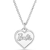 Barbie Chunky Heart Necklace - Silver