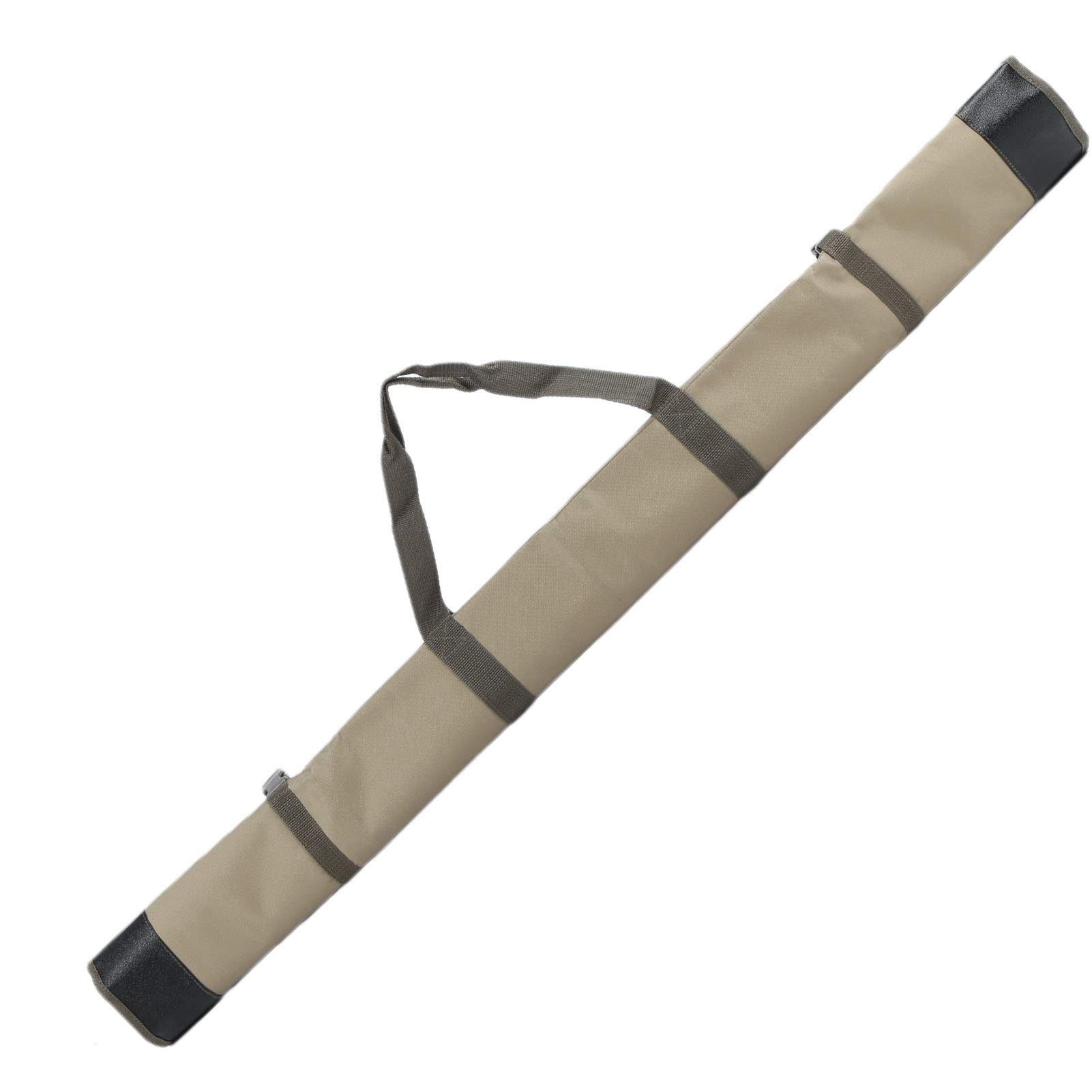 Fishing Rod Bag, Fishing Pole Storage Bag Foldable Rod Carry Case Portable Fishing Rod Organizer (Khaki) Fishing rods and accessories Fishing rods and accessories