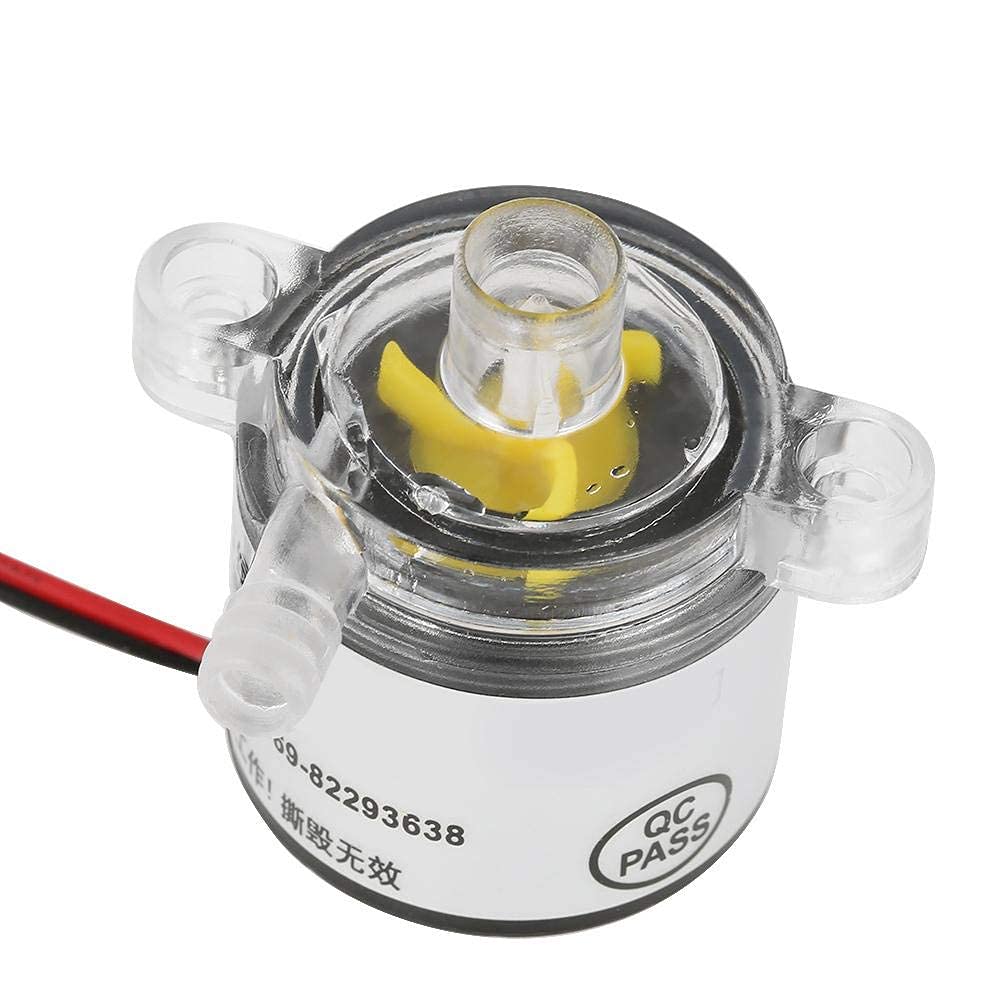 Micro DC 12V Water Pump 6W Submersible Water Pump Mini Food Grade Brushless Water Pump for Aquarium, Fountain, Small Fish Pond, Solar System, Radiators, Water Circulation System, Medical Equipment