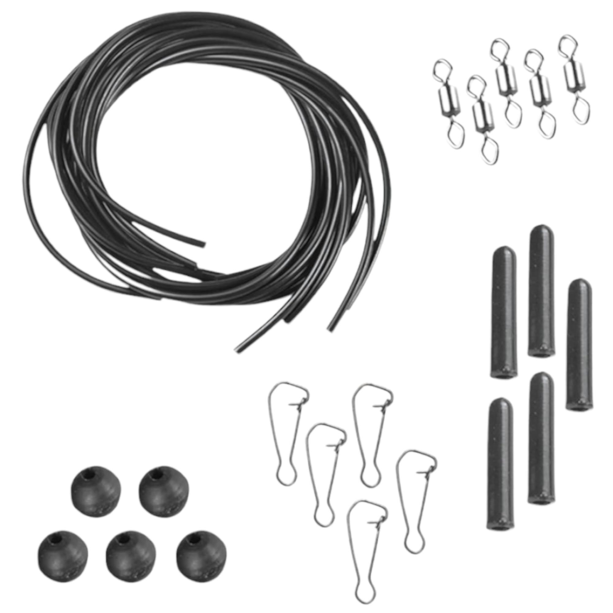 PRO FILSTAR Carp Fishing Helicopter Rig 5 Set - Carp Rig - Carp Assembly - Fishing Accessories - Complete Fishing Carp Set - Аnti Tangle Set - Fishing Accessories - Carp Fishing - Carp Fishing - Carp