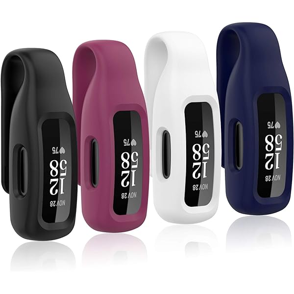 EMSea Ersatzarmband Für Fitbit Luxe, Inspire, Ace – Weiches TPU-Band In Schwarz