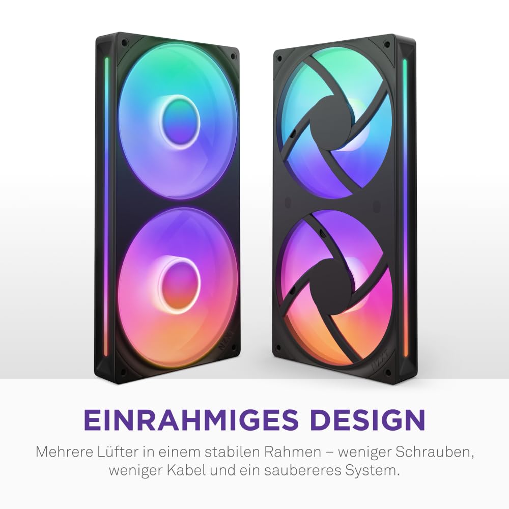 NZXT Kraken Core 240 RGB – AIO CPU-Flüssigkeitskühler – Anpassbares LCD-Display – Hochleistungs-Lüfter – Kompatibel mit Intel® & AMD® Sockel – Core 240 RGB – Schwarz 6