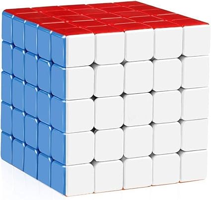 Kiditos Ultra Smooth 5x5 Magic High Speed Stickerless Rubik Cube