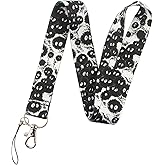 Pinstant Japan Japanese Black Chimney Soot Sprites Spirits Gremlins Dust Bunnies Cartoon Anime Cute Kawaii 17.7" Neck Lanyard Keychain Holder ID Badge Mobile Phone Pin Strap