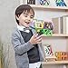 Magformers Space Traveler 35 Pieces Rainbow Colors, Educational Magnetic Geometric Shapes Tiles Building STEM Toy Set Ages 3+