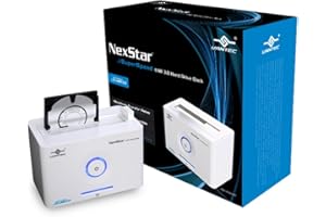 Vantec NST-D300S3 2.5-Inch/3.5-Inch SATA to USB 3.0 SuperSpeed Hard Drive Dock