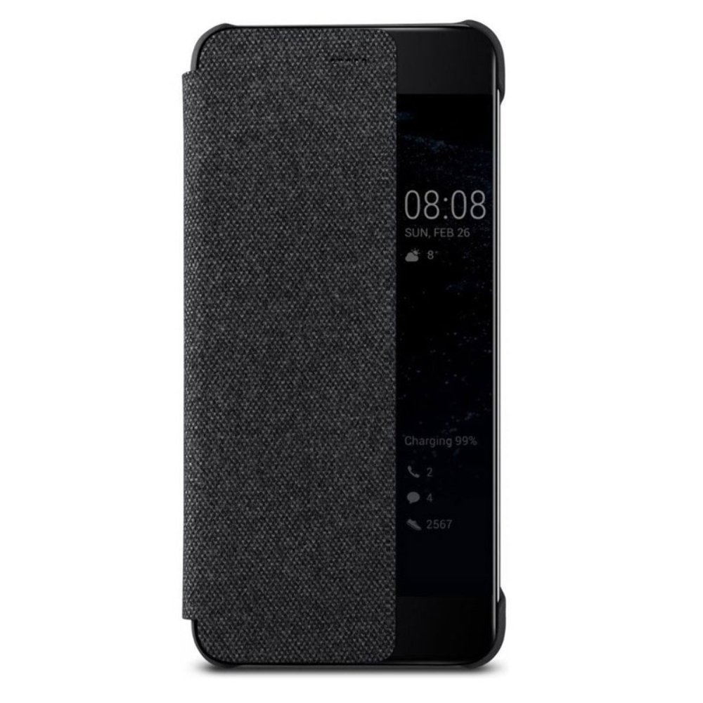Huawei P Flip View Cover gris oscuro apropiado para P