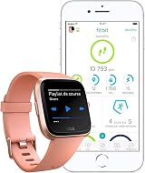Fitbit Versa Health Fitness Smartwatch Heart Rate Music Swim Tracking Peach view 4