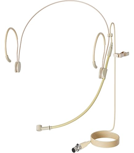 Amazon.com: J K MIC-J 069 Earhook Headworn Headset Unidirectional