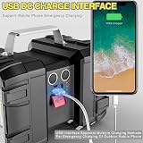 LETOUR LED Torch 10000mAh 4800LM Rechargeable USB Power Bank 7 Modes Camping view 3
