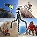 USA Gear Action Cam Flexible Tripod Mount Stand with Bendable Wrapping Legs - Compatible with Garmin VIRB Ultra 30, GoPro, REMALI 4K Ultra HD Sports Action Camera & More