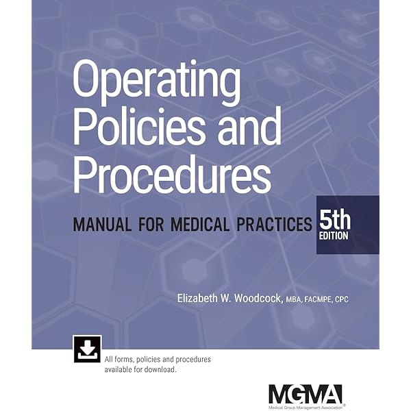 Amazon.com: Operating Policies and Procedures Manual for Medical