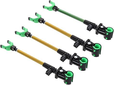 Amazon Lioobo 釣り竿ホルダー ロッドラック 釣り垂直 釣りロッドホルダー 調節可能 釣り用品 ランダムカラー 4本 Lioobo 竿掛け ロッドホルダー