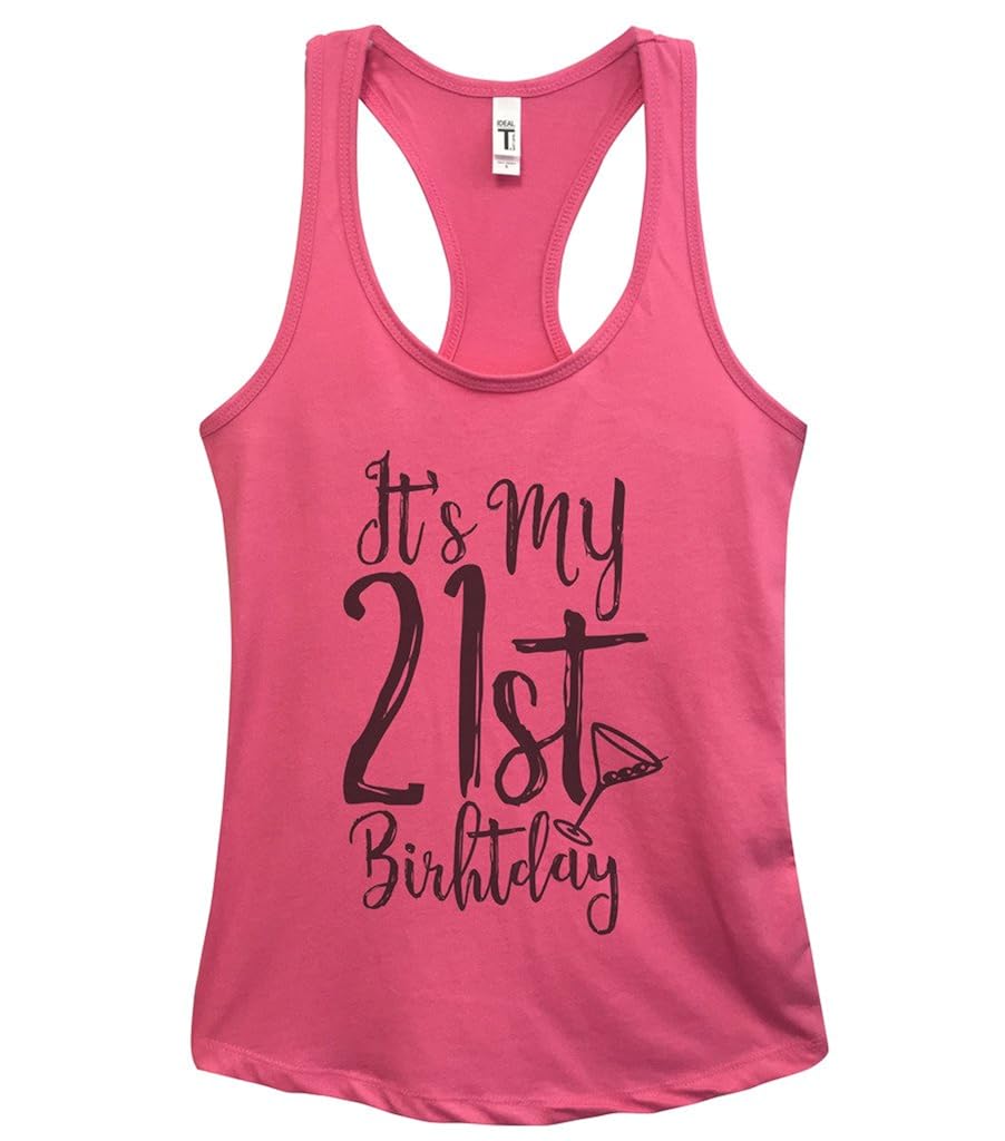 Little Royalts Cute Birthday Tank Tops Its My 21st Birthday Funny Minaze