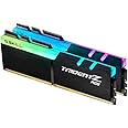 G.SKILL F4-3000C16D-16GTZR 16 GB (8 GB x 2) Trident Z R GB Series DDR4 3000 MHz PC4-24000 CL16 Dual Channel Memory Kit - Black with Full Length RGB LED Light bar