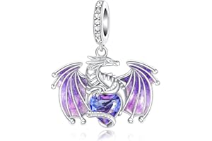 GOINEVA Coffee Cup Computer Dangle Pendants Beads Perfume Bottle Dragon Charms 925 Sterling Silver Bead Fits Women's Charm Bracelet & Necklace Jewelry Gifts for Women