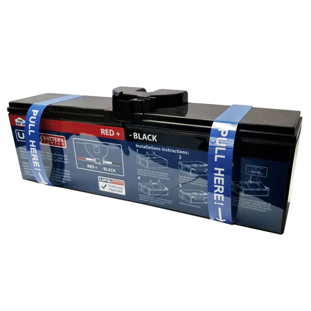 RBC160 UPS Replacement Battery Cartridge for APC UPS Model BR1000MS, BN1100M2, BN1100M2-CA, BR1000MS