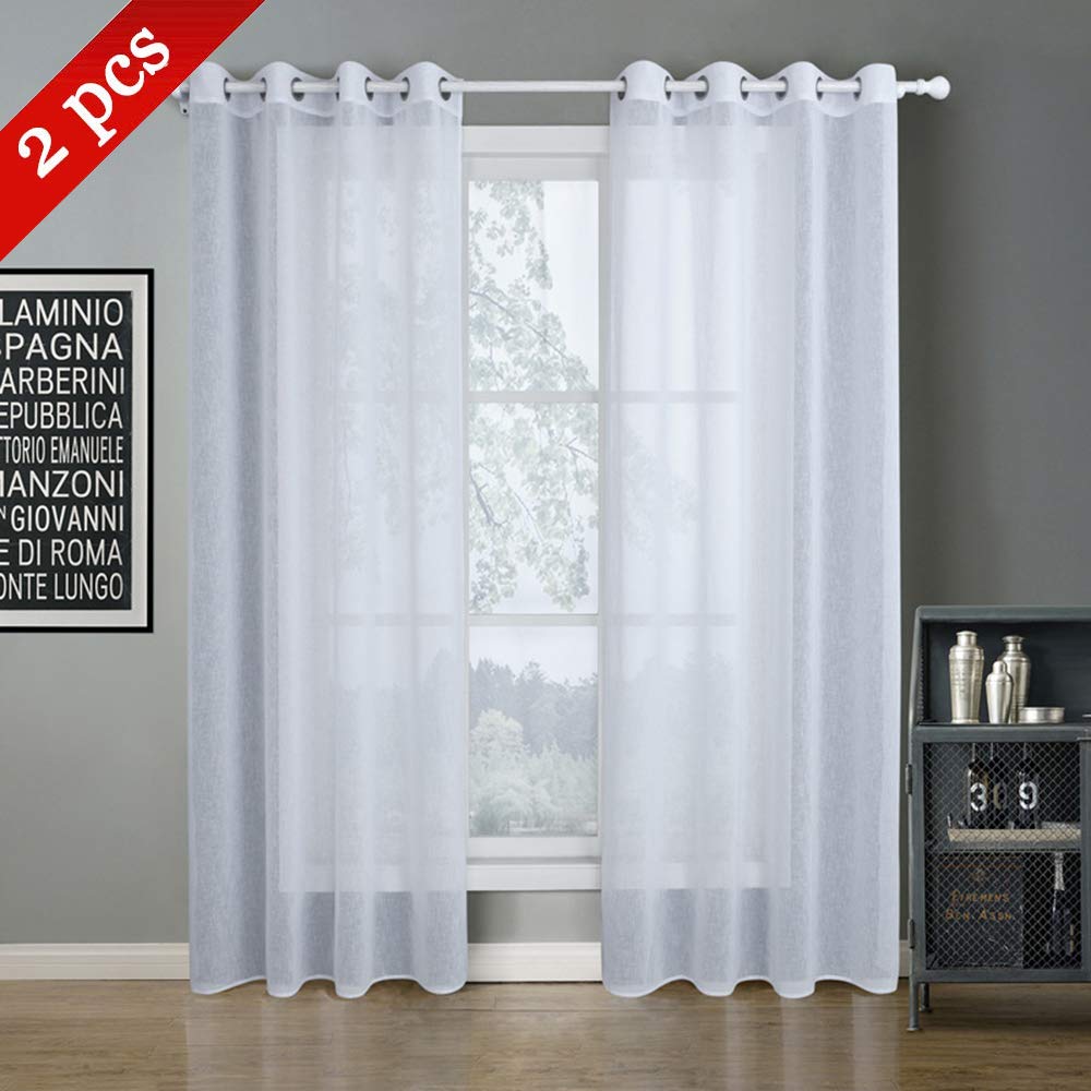 ventanas cortinas transparente suave