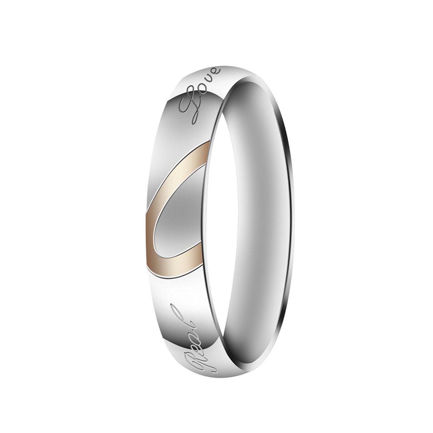 Couple Ring Stainless Steel Promise \