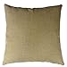 Buankoxy 18 inch Cotton Linen Square Pillow Cover Decorative Cushion Case Pillowcase Rotary Rainbow