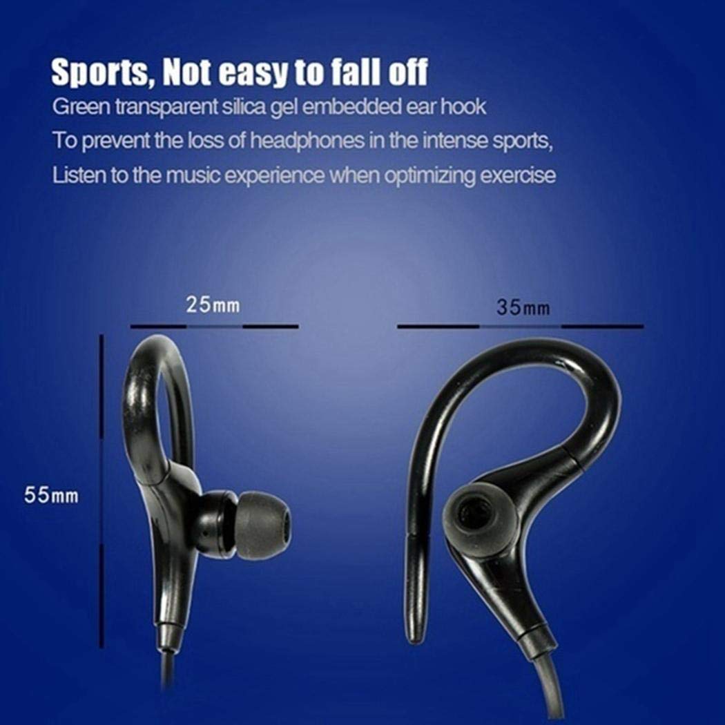 Junio1 Auricolare Stereo Auricolare Stereo per Auricolare Sportivo Senza Fili Bluetooth Fashion Cuffie