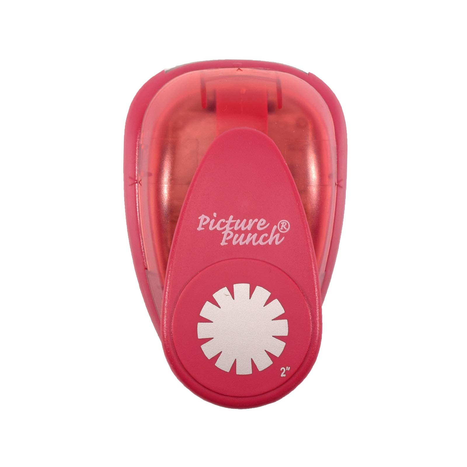 Vaessen Creative Craft Paper Punch - Gear - 5,1 x 5,1 cm - Circle Cutter for Crafting and Card Making