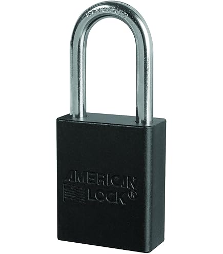 Master Lock A1106RED Aluminum Red Safety Padlock with 1/4