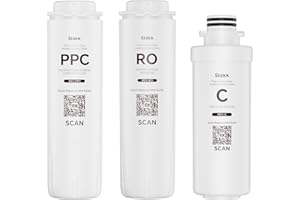 Stokk E1 PPC,RO,C Combination Replacement Filter for E1 Countertop Reverse Osmosis Water Filter