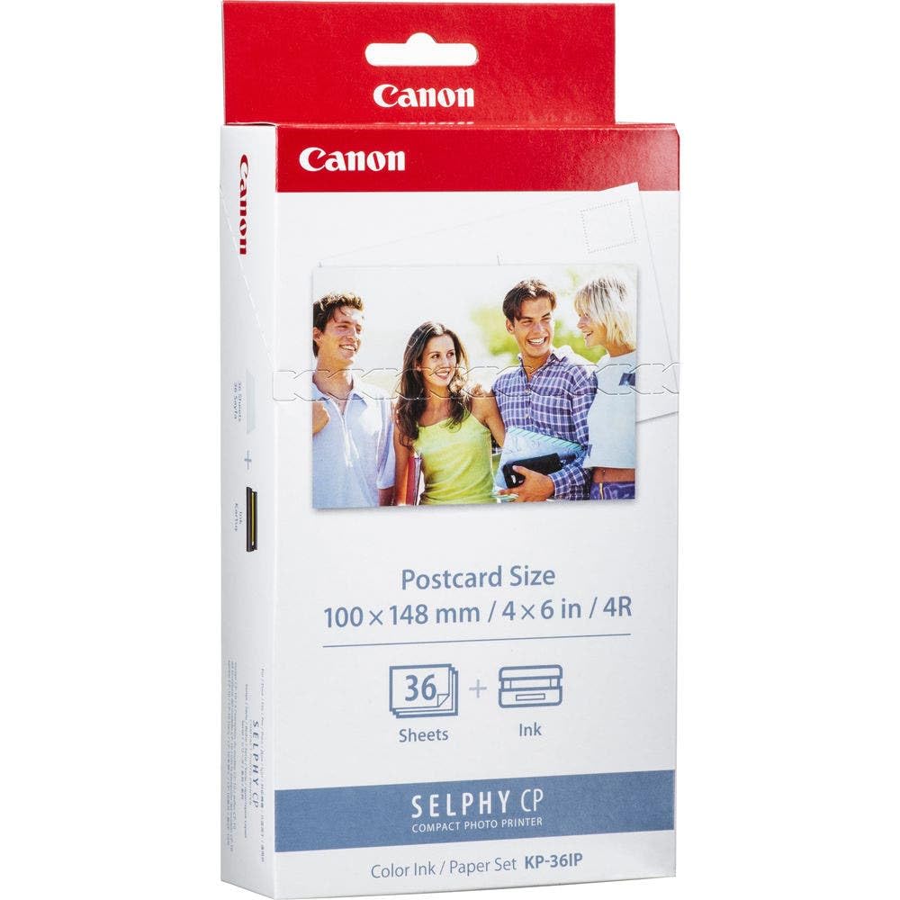 Canon 7739A001AH - KC-36IP - INK/CARD - 36 PCS., black
