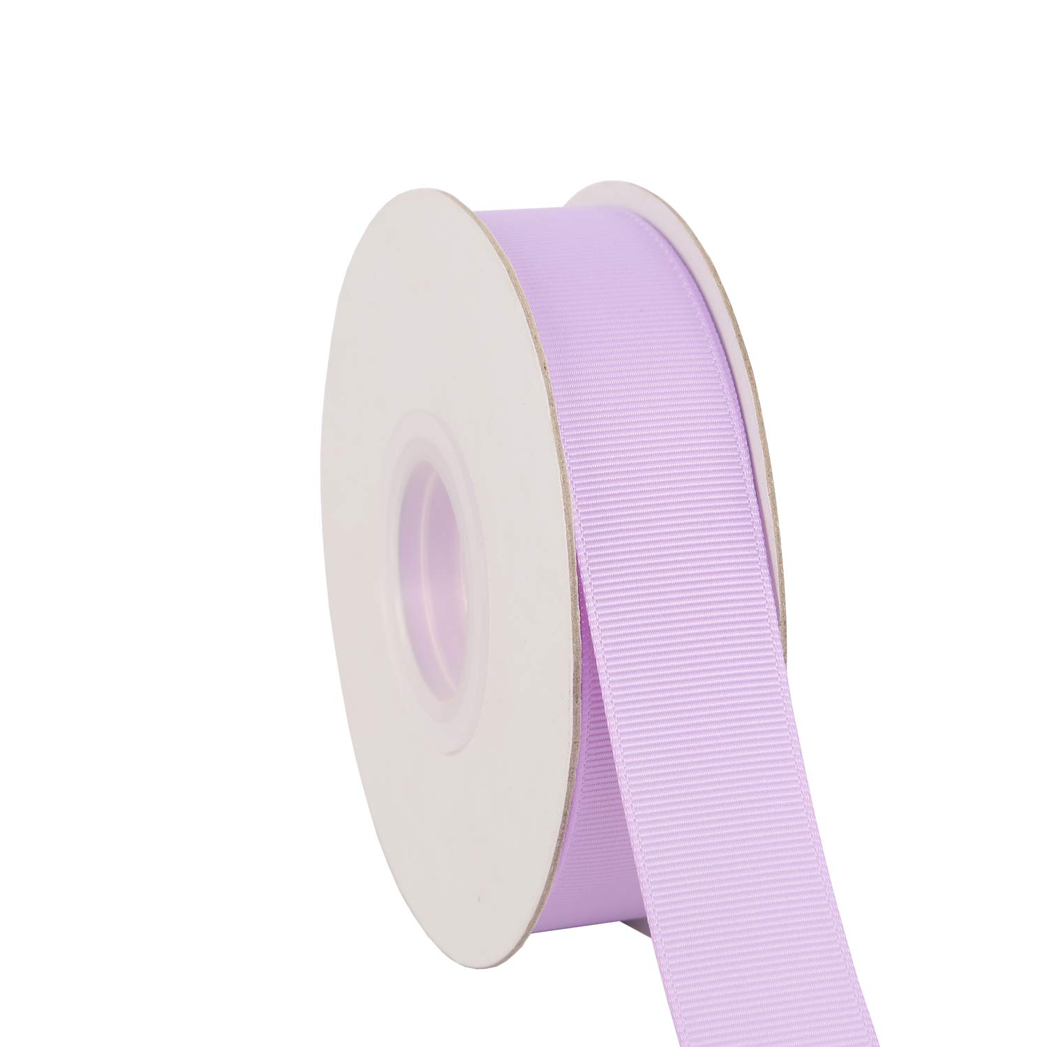 Ribbonitlux 25mm Wide Solid Grosgrain Ribbon 22 Meters (430-Lavender, Set for Gift Wrapping, Party Decor, Sewing Applications, Wedding and Craft