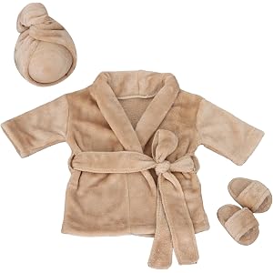 ZWWAAZHF & Adjustable Newborn Photography Bathrobe Cozy & Versatile Sleepsuit Provide Warmth & Comfort for Your and Newborn