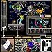 Unique Scratch Off Map of The World - Large Deluxe Personalized Travel Map Poster with B0NUS Scratch Off USA Map – Outlined US States, Landmarks, Roads, Rivers – All Accessories Included – Great GlFT