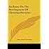 An Essay On The Development Of Christian Doctrine
