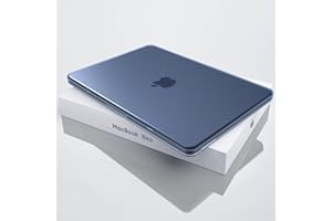 Soonjet Invisible Armor for MacBook Neo Case 13 inch 2026 | Official Indigo Clear | Anti-Scratch & Fingerprint | Cover Protec