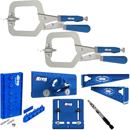 Kreg Classic 3 Inch Face Clamp Drilling Jig Concealed Hinge Jig