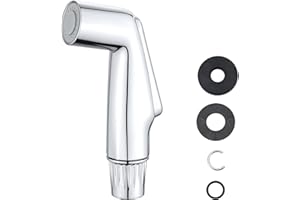 LAVISHSTREAM Kitchen Sink Sprayer Replacement, Universal sink sprayer, Kitchen Side Sprayer Head, Pull Out Spray Head, Faucet Sprayer Replacement, Compatible with Delta, Moen, Kohler, OEM (Chrome)