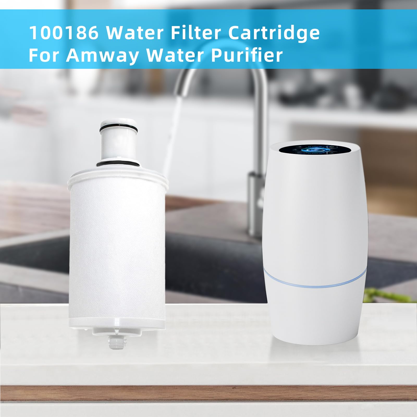 Mua 100186 Replacement Water Filter Compatible with Amway espring Water ...