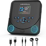 Monodeal Portable CD Player Bluetooth TFT Display Car Rechargeable Speakers view 1
