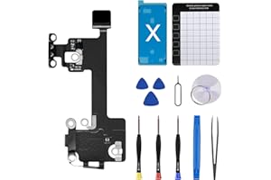 Risidamoy for iPhone X WiFi Antenna Signal Flex Cable Replacement for iPhone 10 WiFi Wireless WLAN Antenna Diversity Cable Ribbon 5.5 inch with Repair Tool Kit A1864 A1897 A1898