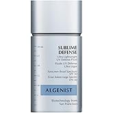 Algenist Sublime Defense Ultra Lightweight UV Defense Fluid SPF50 - Sheer, Oil-Free Face Sunscreen with Vitamin E, Echinacea & Green Tea - Non-Comedogenic & Hypoallergenic Skincare (1 oz)