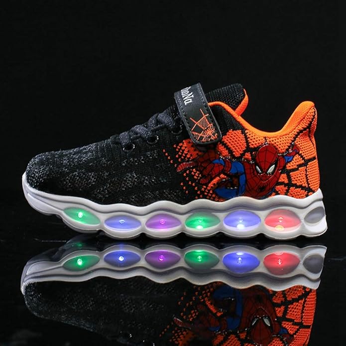 Spiderman light up shoes for adults Clearance