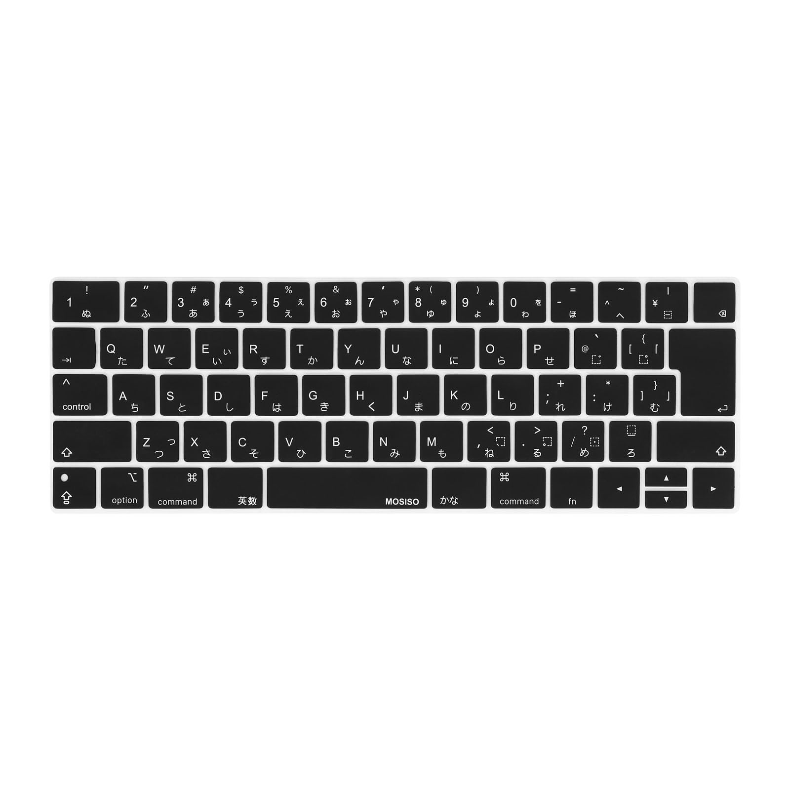MOSISO Keyboard Cover, Waterproof, Dustproof Cover, Protection, Keyskin, Easy to Clean, Japanese, JIS Array, Compatible with MacBook Pro Touch Bar / Touch ID, 13/15 Inch Newest 2019-2016