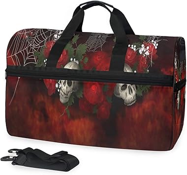 goth duffle bag