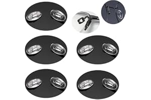 Eyeglass Push in Nose Pads,5 Pairs Oval Slide in Nosepads,Glasses Replacement Anti-Slip Pushin Nose Piece for Eyeglasses, Gla