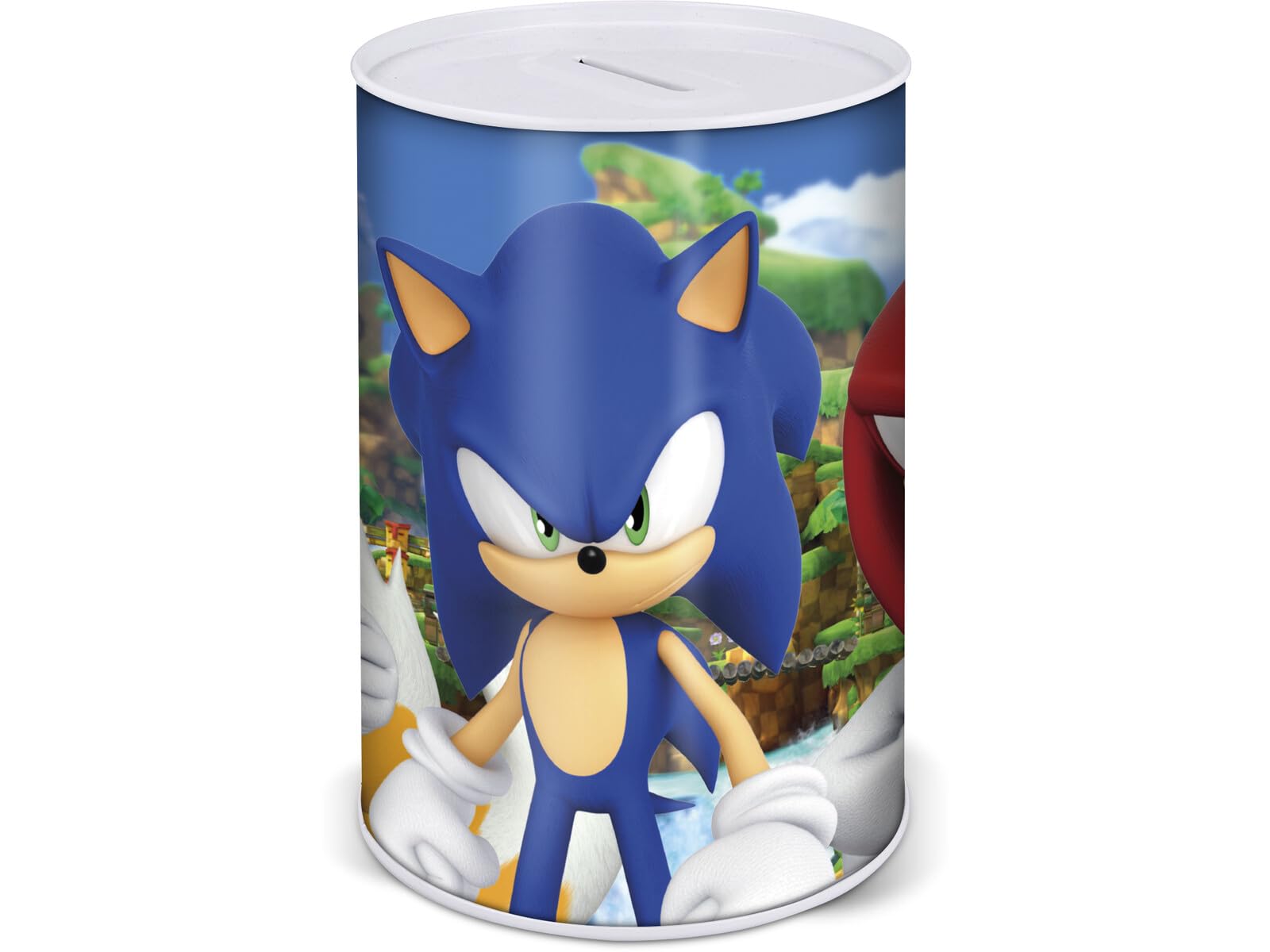Stor Sonic Metallic Money Box, Piggy Bank, Break to Open